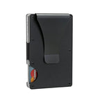 Titanium Card Holder Wallet for Men & Women - Matte Cobalt, RFID Blocking, view 9