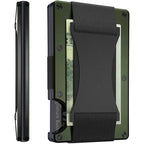 Titanium Card Holder Wallet for Men & Women - Matte Cobalt, RFID Blocking
