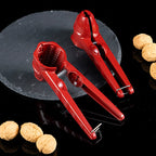 Walnut Nutcracker Tongs, Aluminium and Stainless Steel, Red, 160g