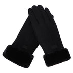 Warm water-resistant Winter Gloves with Touch-Screen Fingertips