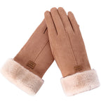 Warm water-resistant Winter Gloves with Touch-Screen Fingertips