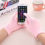 Warm water-resistant Winter Gloves with Touch-Screen Fingertips