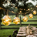 Warm White LED Ball String Lights, 15 m or 30 m, 220 V