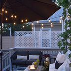 Warm White LED Ball String Lights, 15 m or 30 m, 220 V