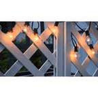 Warm White LED Ball String Lights, 15 m or 30 m, 220 V