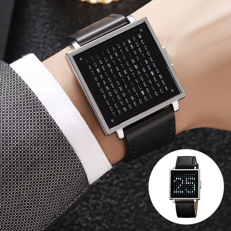 Unisex Digital Steel Watch - 30m Water Resistant, LED Display, view 10