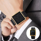 Unisex Digital Steel Watch - 30m Water Resistant, LED Display, view 11
