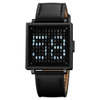 Unisex Digital Steel Watch - 30m Water Resistant, LED Display, view 22