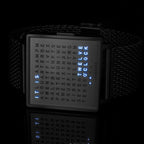 Unisex Digital Steel Watch - 30m Water Resistant, LED Display, view 7