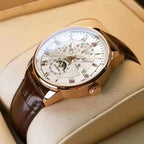 Men's Business Automatic Mechanical Watch - 316L Stainless Steel, Sapphire Glass, view 4