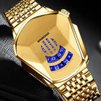 Men's Diamond Style Quartz Watch - 43.5mm Dial, 30m Water Resistant, view 27
