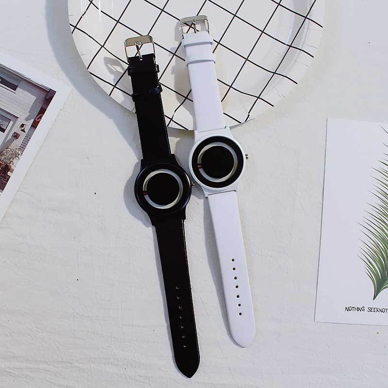 Pointerless Concept Watch for Women and Men - Minimalist Design, 4cm Dial, view 6