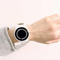 Pointerless Concept Watch for Women and Men - Minimalist Design, 4cm Dial