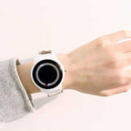 Pointerless Concept Watch for Women and Men - Minimalist Design, 4cm Dial