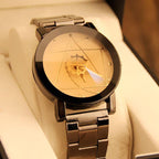Luxury Quartz Wristwatch for Men and Women - 3.6mm Dial, 19mm Band, view 2