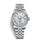 Stainless Steel Wristwatch - Adjustable Strap, 31 mm Classic Design, view 3
