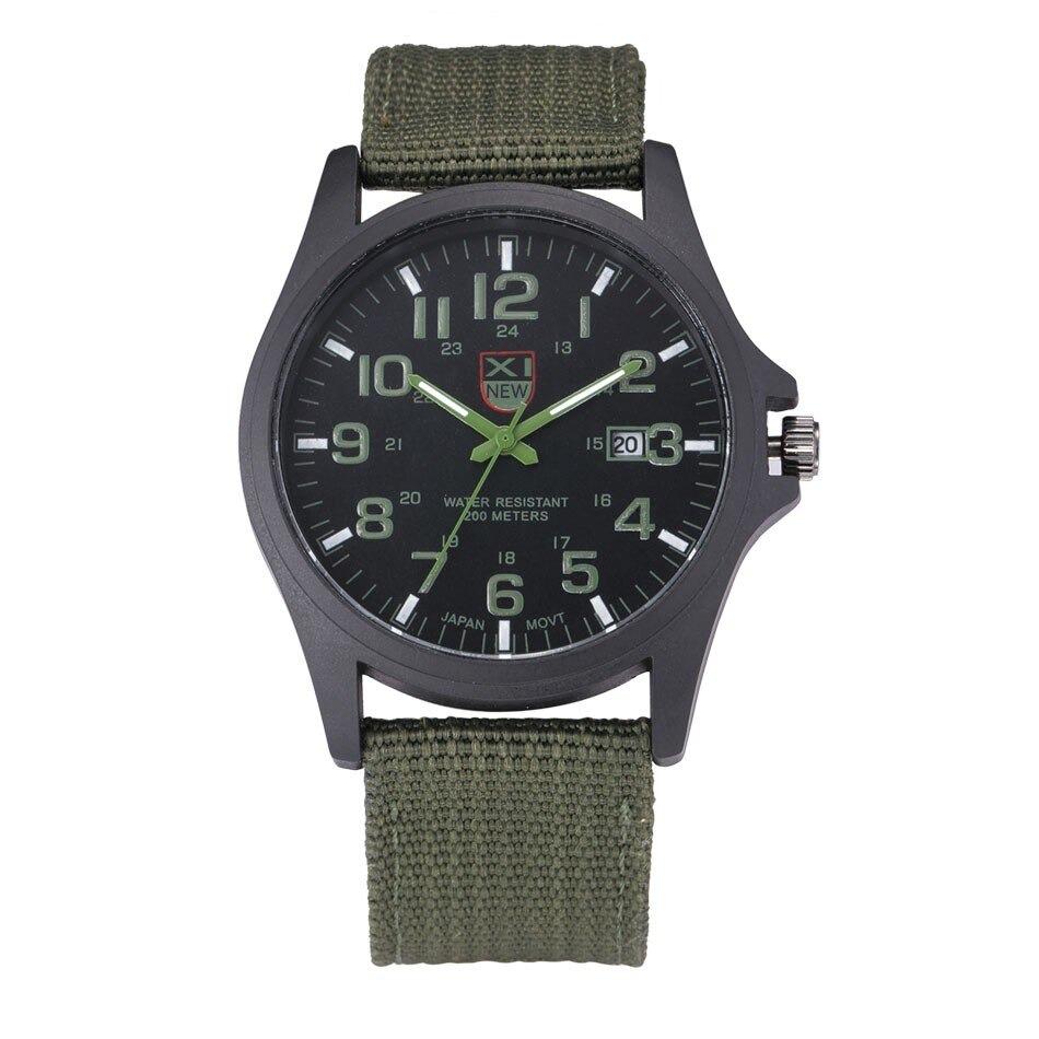 Tactical Military Style Wristwatch for Outdoor Use - 45 mm, Waterproof 50 m, view 3