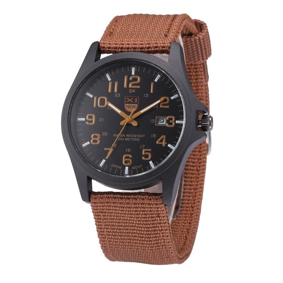 Tactical Military Style Wristwatch for Outdoor Use - 45 mm, Waterproof 50 m, view 6