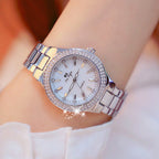 Women’s Stainless Steel Quartz Watch 32mm Silver - 3 ATM Water Resistant