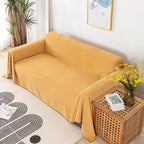 Water-Repellent Sofa Throw Cover, Cordura Blend with Jacquard Edge