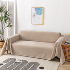 Water-Repellent Sofa Throw Cover, Cordura Blend with Jacquard Edge