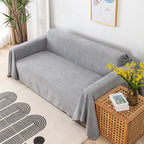 Water-Repellent Sofa Throw Cover, Cordura Blend with Jacquard Edge