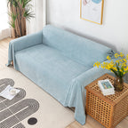 Water-Repellent Sofa Throw Cover, Cordura Blend with Jacquard Edge