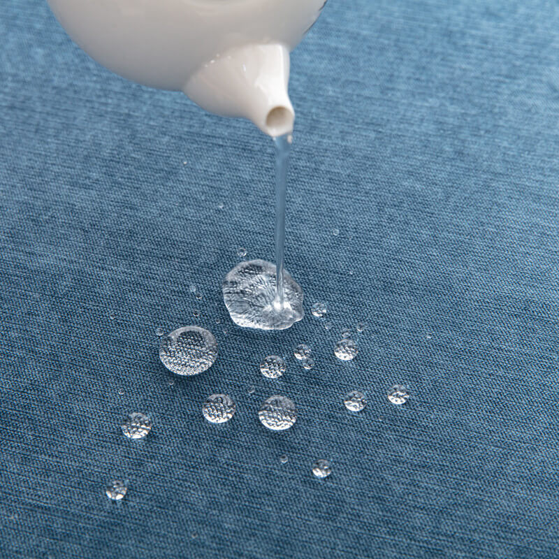 Water-Repellent Sofa Throw Cover, Cordura Blend with Jacquard Edge