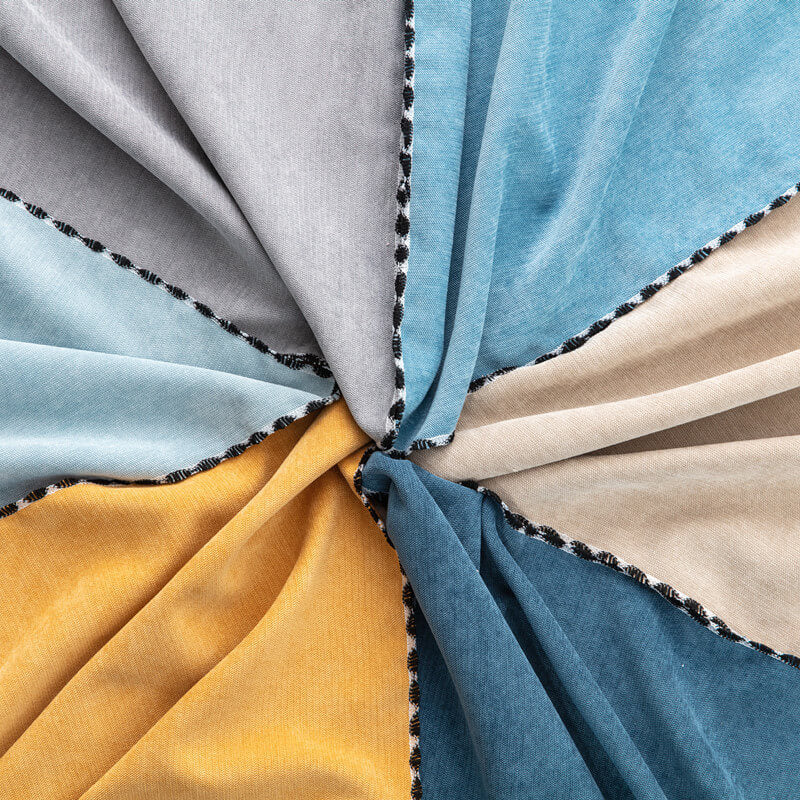 Water-Repellent Sofa Throw Cover, Cordura Blend with Jacquard Edge