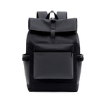 Water-Resistant Rolltop Backpack with Adjustable Padded Straps