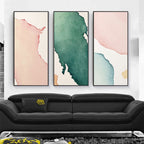 Pastel Watercolor Abstract Canvas Art for Home Decor | Welvere-Welvere