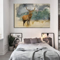 Deer Canvas Art for Modern Home Décor | Welvere-Welvere