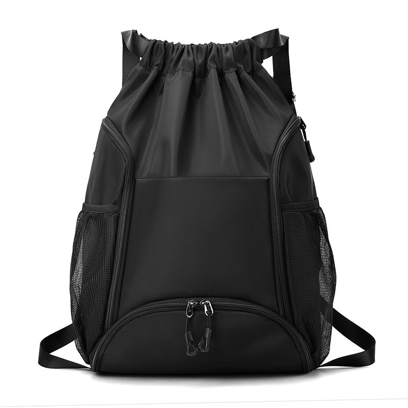 Waterproof Drawstring Backpack with Mesh Pockets