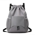 Waterproof Drawstring Backpack with Mesh Pockets