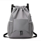 Waterproof Drawstring Backpack with Mesh Pockets