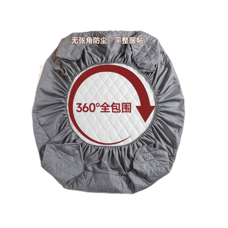 Waterproof Fitted Mattress Protector, Polyester and TPU, 30 cm Deep