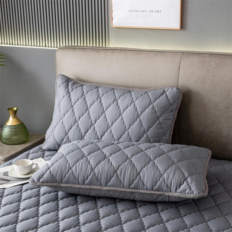 Waterproof Fitted Mattress Protector, Polyester and TPU, 30 cm Deep