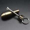 Waterproof Flint Fire Starter Keychain with Bottle Opener, 7 cm