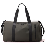Waterproof Gym Duffel Bag with Zipped Pocket and Detachable Strap