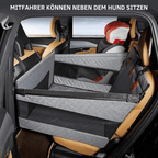 Waterproof Memory Foam Dog Car Seat Mat, 56 × 56 × 40 cm