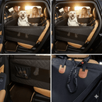 Waterproof Memory Foam Dog Car Seat Mat, 56 × 56 × 40 cm