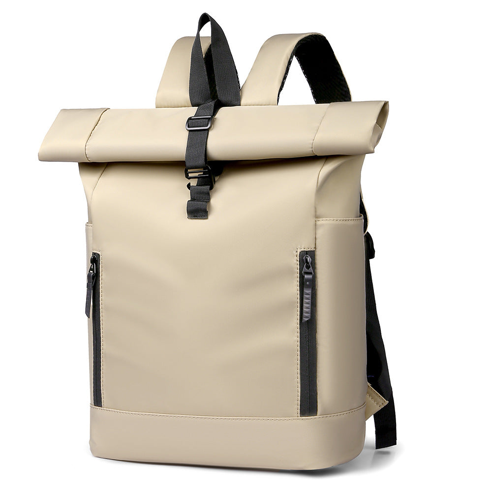 Waterproof Rolltop Backpack with Adjustable Padded Straps