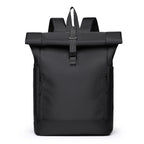 Waterproof Rolltop Backpack with Adjustable Padded Straps