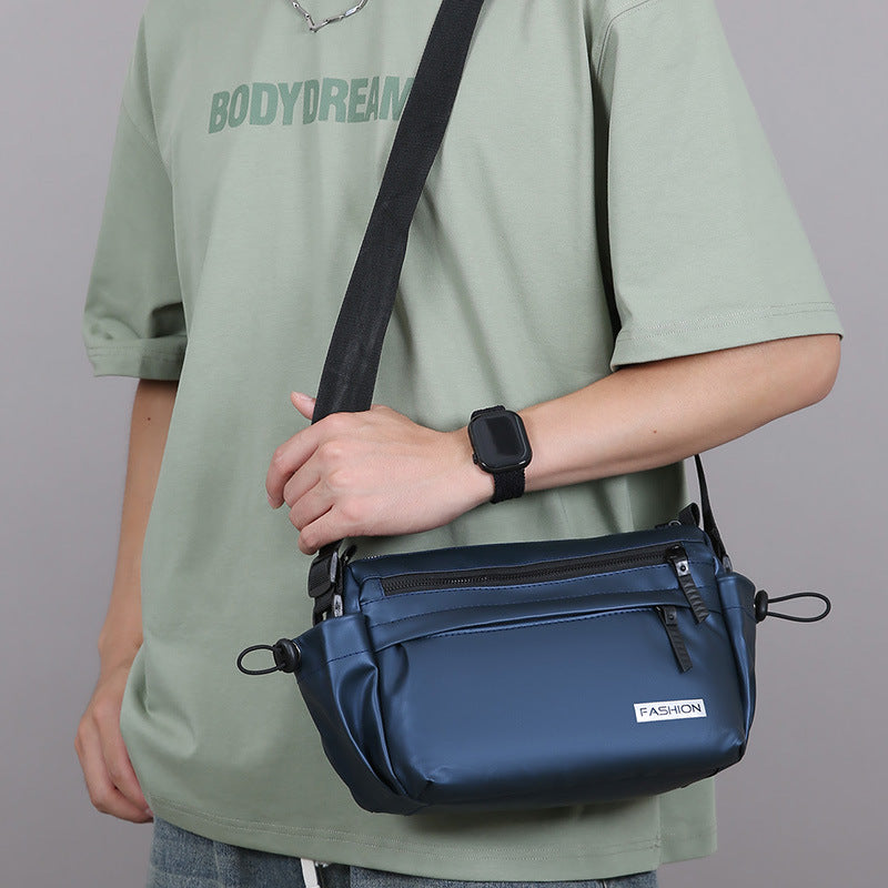 Waterproof Utility Crossbody Bag with Adjustable Strap and Pockets