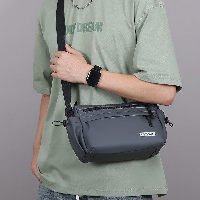 Waterproof Utility Crossbody Bag with Adjustable Strap and Pockets