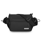 Waterproof Utility Crossbody Bag with Adjustable Strap and Pockets