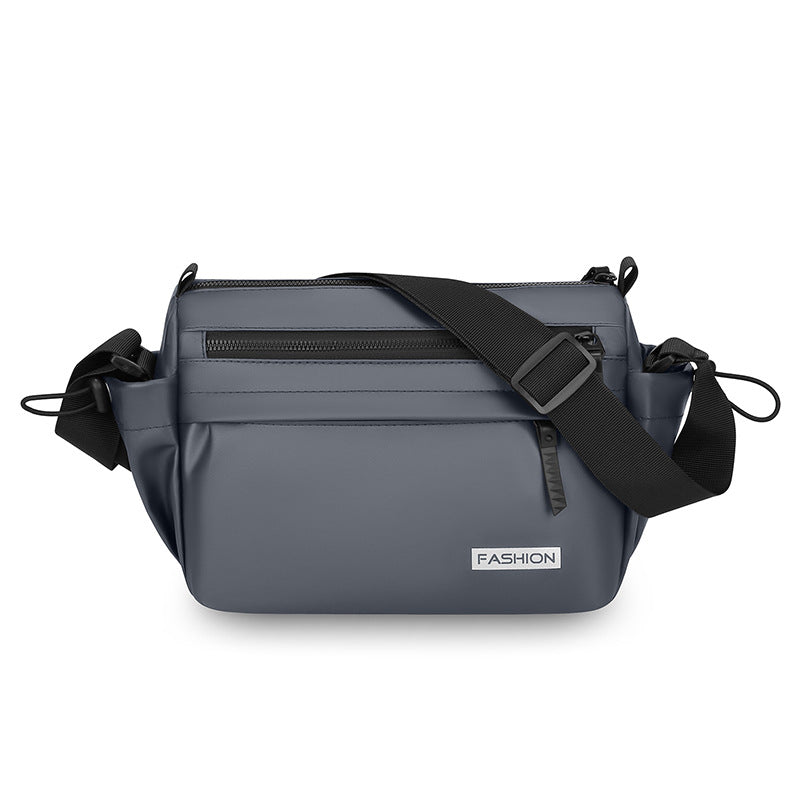 Waterproof Utility Crossbody Bag with Adjustable Strap and Pockets