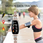 Waterproof Fitness Tracker for Women - Colour LCD, IP67, Metal Alloy, view 14