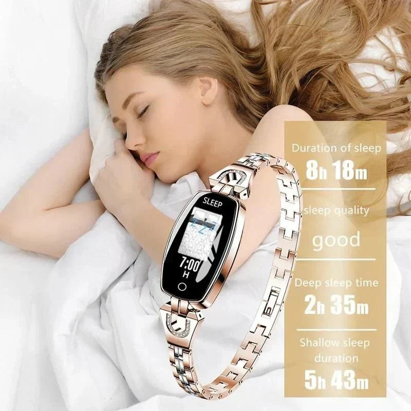 Waterproof Fitness Tracker for Women - Colour LCD, IP67, Metal Alloy, view 9