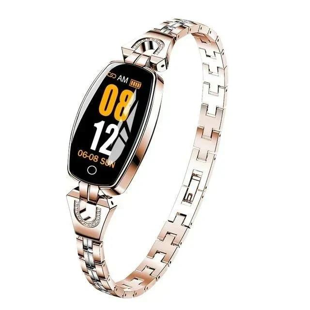 Waterproof Fitness Tracker for Women - Colour LCD, IP67, Metal Alloy